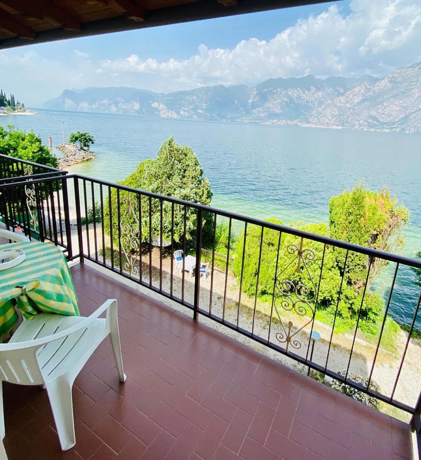 Albergo Campeggio Bommartini Malcesine Exterior foto